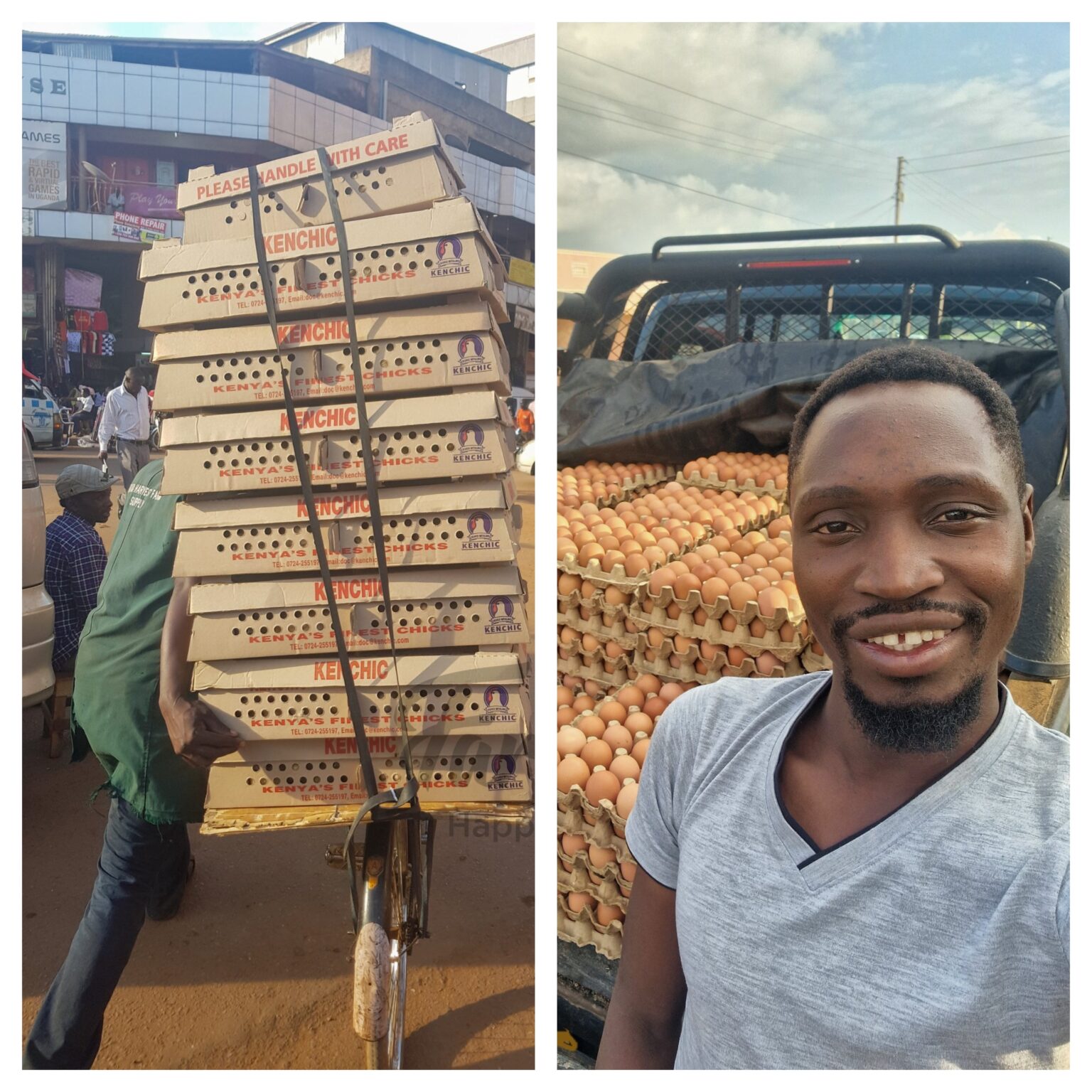 Kenyan Man Who Hawked Eggs on Bicycle Celebrates Owning a Toyota Hilux